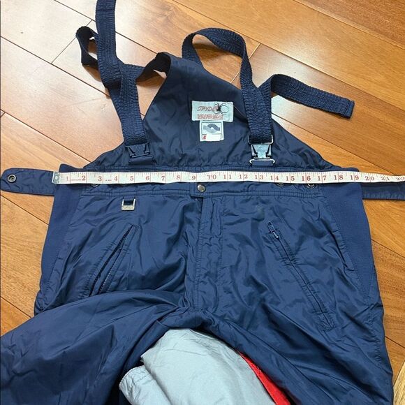 Spyder Vintage Entrant Ski Snow Bibs 3M Thinsulate thermal insulation size L - Picture 11 of 12